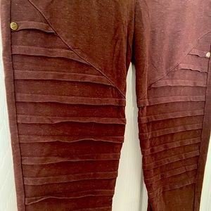 Nomads Hempwear organic moto leggings